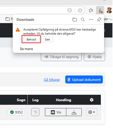 Gruppe 8, Grupperet objekt