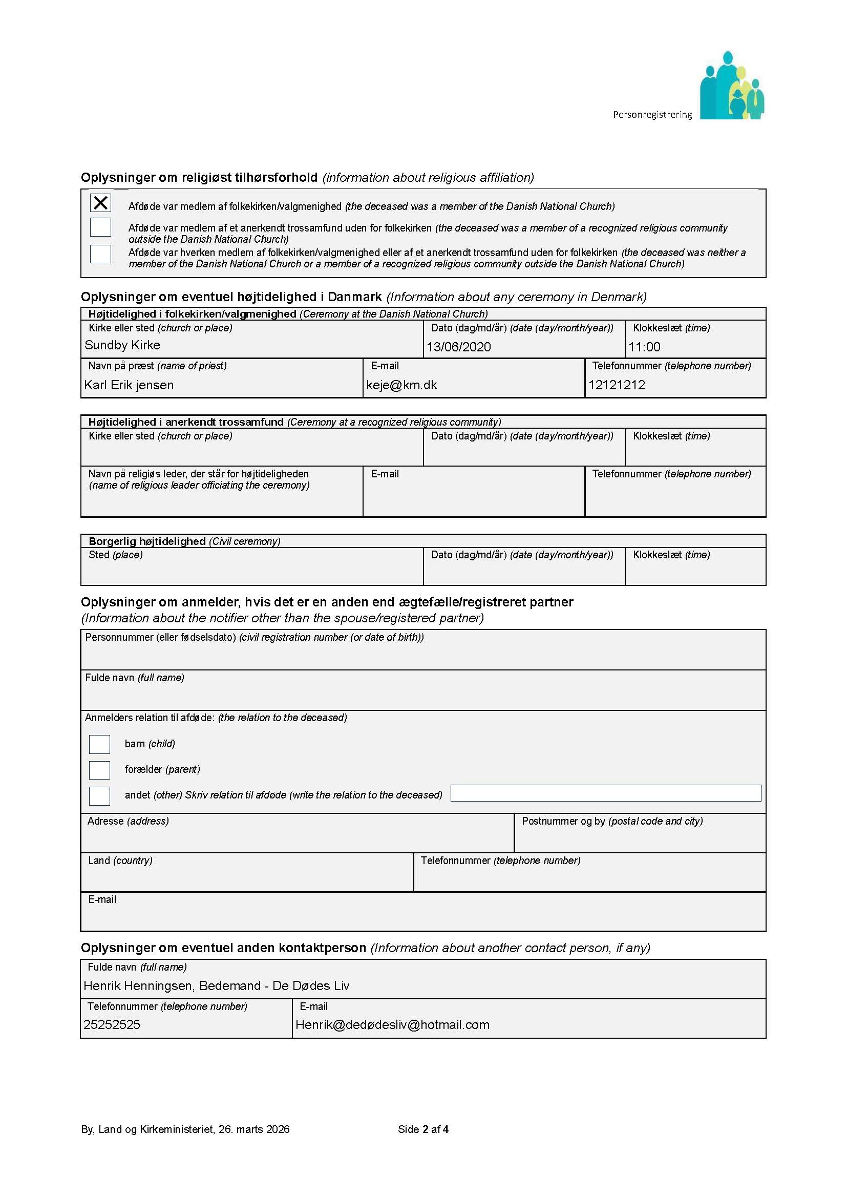 Anmodning om begravelse (jordfæstelse) eller kremering - Askedeling - Nedsættelse på privat grund_Side_2.jpg
